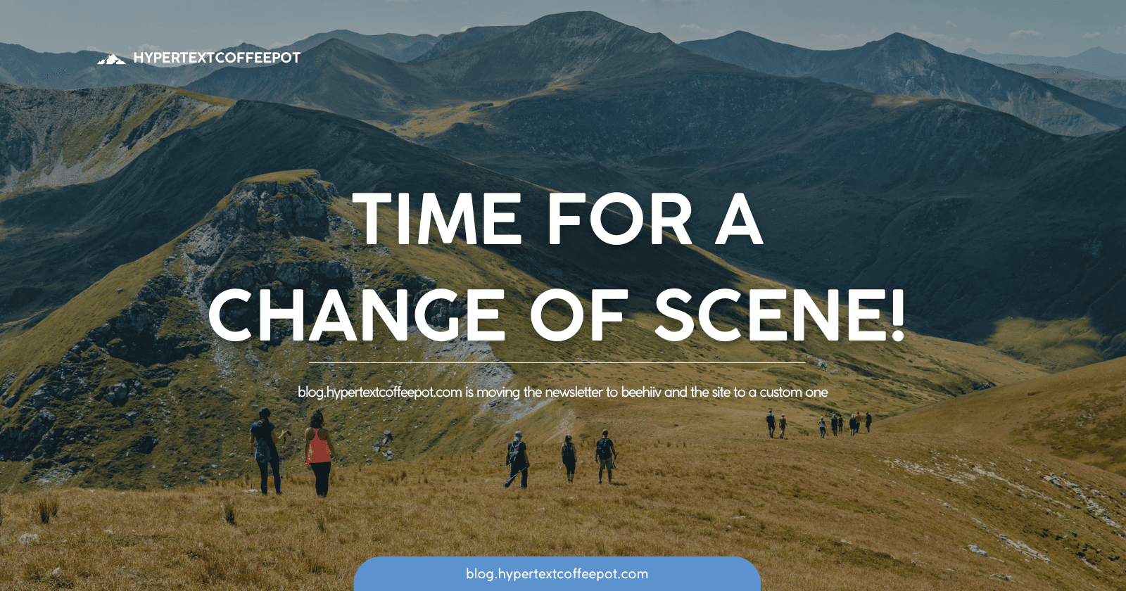 The blog is moving! A quick update on the future of this blog and newsletter
